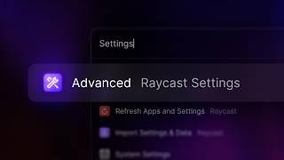 You MUST change these Raycast settings ️