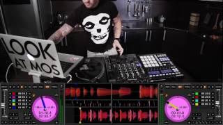 MASCHINE MK2 SERATO SCRATCH LIVE tone play and making breakfast by DJ MOS