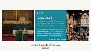 Meet the Funders 2024 - National Lottery Heritage Fund SUBTITLED