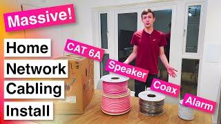 Kicking Off My Massive Home Network Install! - Part 1: The Plan & Finding Cable Routes