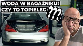 Mercedes SL500 i E550. Uszkodzenia są dużo większe, niż myślałem