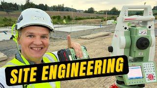 CONSTRUCTION SITE ENGINEER - How to start a setting out, site engineer career in construction.