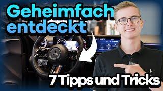 7 VERSTECKTE Tipps & Tricks im Mercedes-Benz | Kaum jemand kennt diese Funktionen + Geheimfach