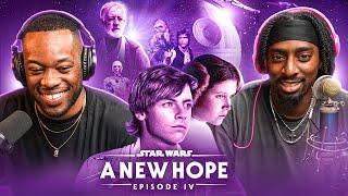 STAR WARS IV: A New Hope (1977) MOVIE REACTION!!! Nah this is HILARIOUS!!! 