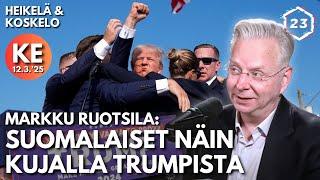 Markku Ruotsila - Trump: tätä suomalaiset eivät hoksaa | Heikelä & Koskelo 23 minuuttia | 1107