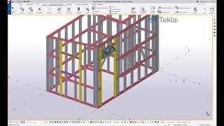 Workflow from Tekla Structures BIM Software to Howick Frame Manufacturing