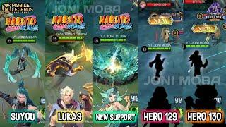 5 NEW HERO - RELEASE SCHEDULE /JADWAL RILIS - SUYOU, LUKAS, HERO 128 SUPPORT, HERO 130 MARKSMAN MLBB