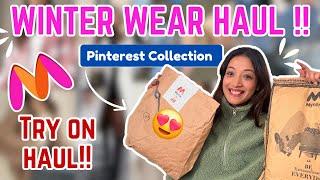 Myntra *HUGE* Winter wear HaulShoes/Sweaters/Cardigans/Velvet kurta sets