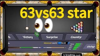 Khan gaming (63) vs opponent(63) op match in 8 boll pool game