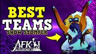 Snow Stomper "EPIC" [F2P] Teams - AFK Journey