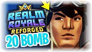 ENGINEER *20 BOMB* SOLOS in Realm Royale Reforged!