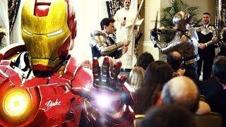 OFFICIAL Epic Wedding Ceremony Battle (Batman, Iron Man & More)