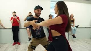 Maxim & Oksana #Zouk demo | Easy On Me