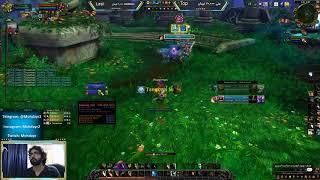 Persian streamer, mohday: priest and dk vs mage and shaman