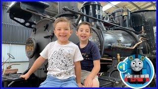 Trains for Kids | Steam Trains for Kids at Puffing Billy Railway | Steam Trains for Toddlers