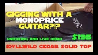 Gigging with a MONOPRICE acoustic guitar?!?