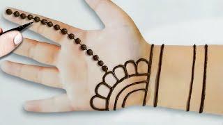 New Easy mehndi design for front hand | Simple Mehndi Design | Mehandi ka Design | Mehndi Designs