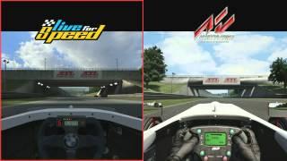 ASSETTO CORSA vs LIVE FOR SPEED @ Blackwood