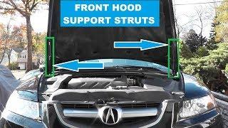 Front Hood Strut or Gas Lift Support Replacement