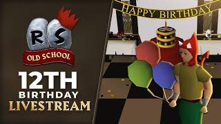 OSRS 12th Birthday Livestream | February 20th