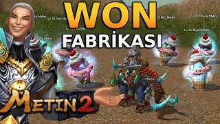 İKİ SAATTE 12 WON KAZANDIRAN TAKTİK! | METİN ARAMAYA SON! | Metin2 TR Ruby Lucifer #2