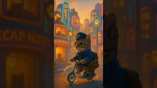 Postman Cat Delivers the Sweetest Message | Tiny Whiskers Story #shorts