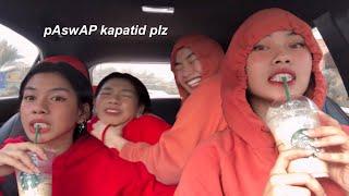 SISTER BONDING??? (coffee run + car rides) | Sarah Perez