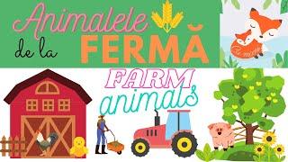 Engleza pentru copii - Animale domestice - English for kids - farm animals