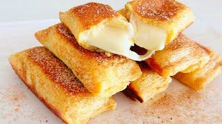 very good! Quick breakfast ready in 5 minutes｜Cheese toast rolls｜Simple and healthy breakfast