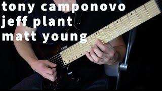 Tony Camponovo - "Unrelenting Stress" play-through Featuring Matt Young(drums) and Jeff Plant(bass).