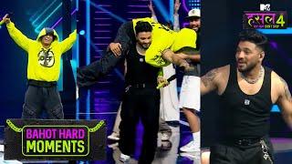 99Side के 'Chowk Pe' वाली performance के बाद Raftaar के उठा लिखे अपने कंधे पर! | MTV Hustle 4