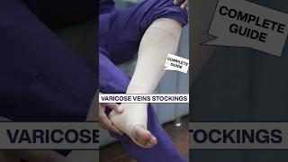 How to wear COMPRESSION SOCKS: Fast & Easy #shorts #varicoseveins