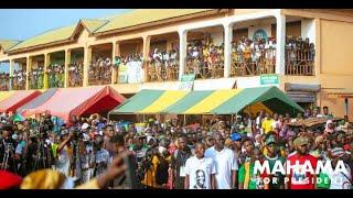 ARRIVAL OF JOHN DRAMANI MAHAMA IN NANTON CONSTITUENCY IN THE NORTHERN REGION CAMPAIGN TOUR