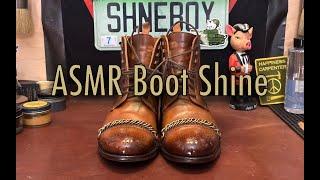 Mesmerizing Shoe Shine ASMR | Relaxing Sounds of Leather & Polish