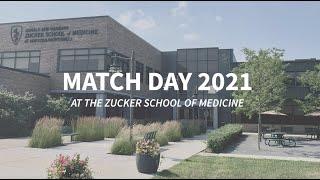 Match Day 2021 at the Zucker School of Medicine