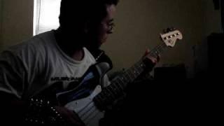 How to play Rock you like a hurricane on bass by RPJ