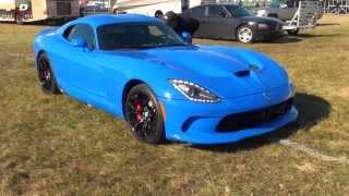 Competition Blue Dodge Viper GTS - Start Up, Acceleration, Walk Around