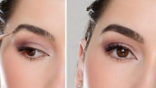 How to fill in your eyebrows using Eyeshadow