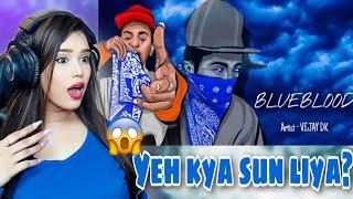 VIJAY DK - BLUEBLOOD (Official Music video) Prod. By Apy | REACTION |