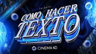 "Domina el Texto 3D para Flyers en Cinema 4D: Tutorial Definitivo para Diseñadores"