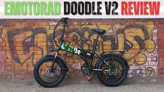 Emotorad Doodle v2 Foldable Electric Cycle Review Video | The Fat Tire SUV of E-bikes in India 