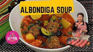 Beef Albondiga Soup with Vegetables