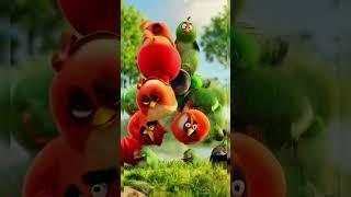 AI Brings Angry Birds to Life: Watch Them Try to Fly | looks different | #shorts #cartoon #animation