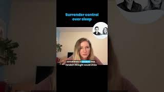 Surrendering the need to control the outcome in insomnia recovery | Fearless Sleep Clips