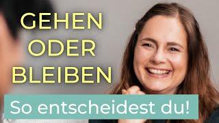 Gehen oder bleiben? Finde heraus, wann du kündigen solltest