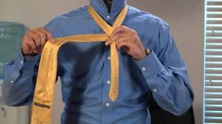 How To Tie and Dimple your Necktie (Half Windsor)