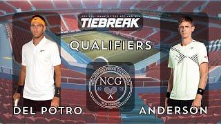 TIEBREAK - Juan Martin del Potro vs Kevin Anderson | NCG London Qualifiers