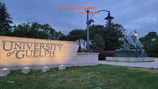 University of Guelph (Ontario, Canada), Main Campus Walk, Summer 2021