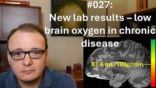 027 - New lab results - low brain oxygen in chronic disease