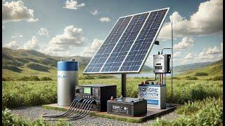 How To Make The MOST SIMPLE Solar Power System